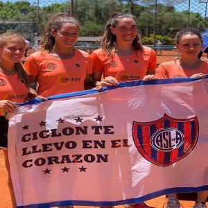 San Lorenzo jugará su cuarta final consecutiva en Tenis Femenino