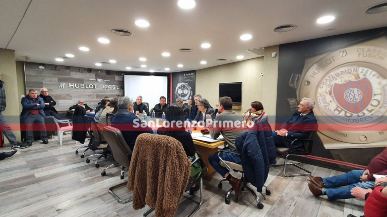 Reunión de Comisión Directiva y avance en el llamado a elecciones en San Lorenzo | San Lorenzo de Almagro