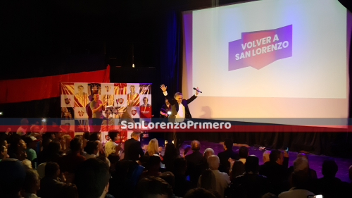 César Francis realizó su evento de lanzamiento como candidato a presidente