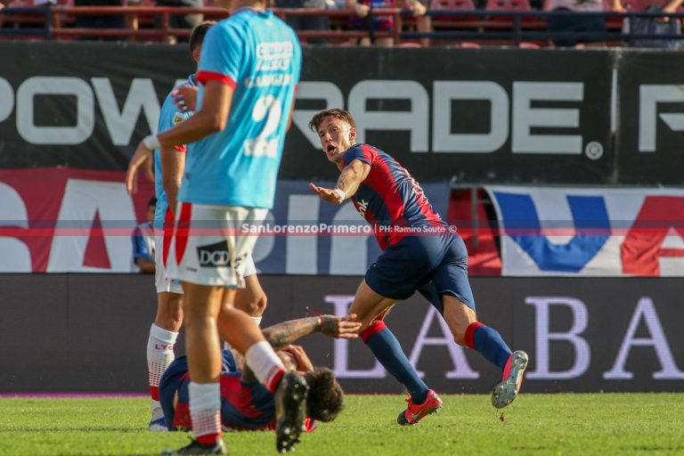 Andrés Vombergar San Lorenzo gol