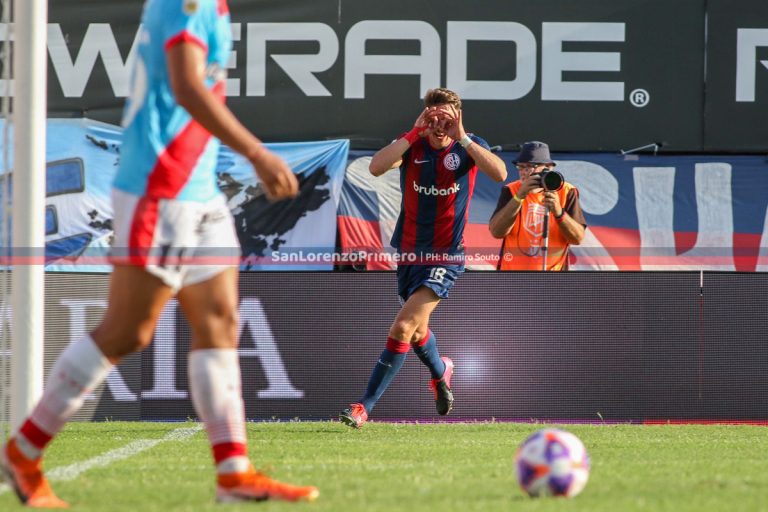 Andrés Vombergar gol San Lorenzo