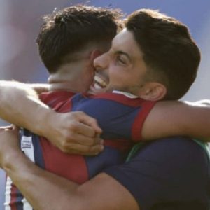 Blandi y Bareiro: La buena onda entre goleadores