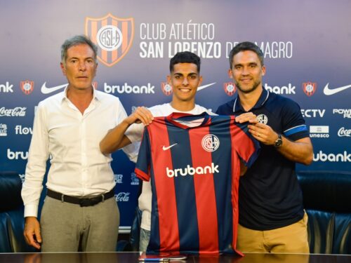 Un volante firmó su primer contrato con San Lorenzo