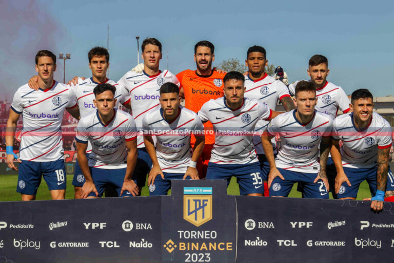 Once equipo formación San Lorenzo